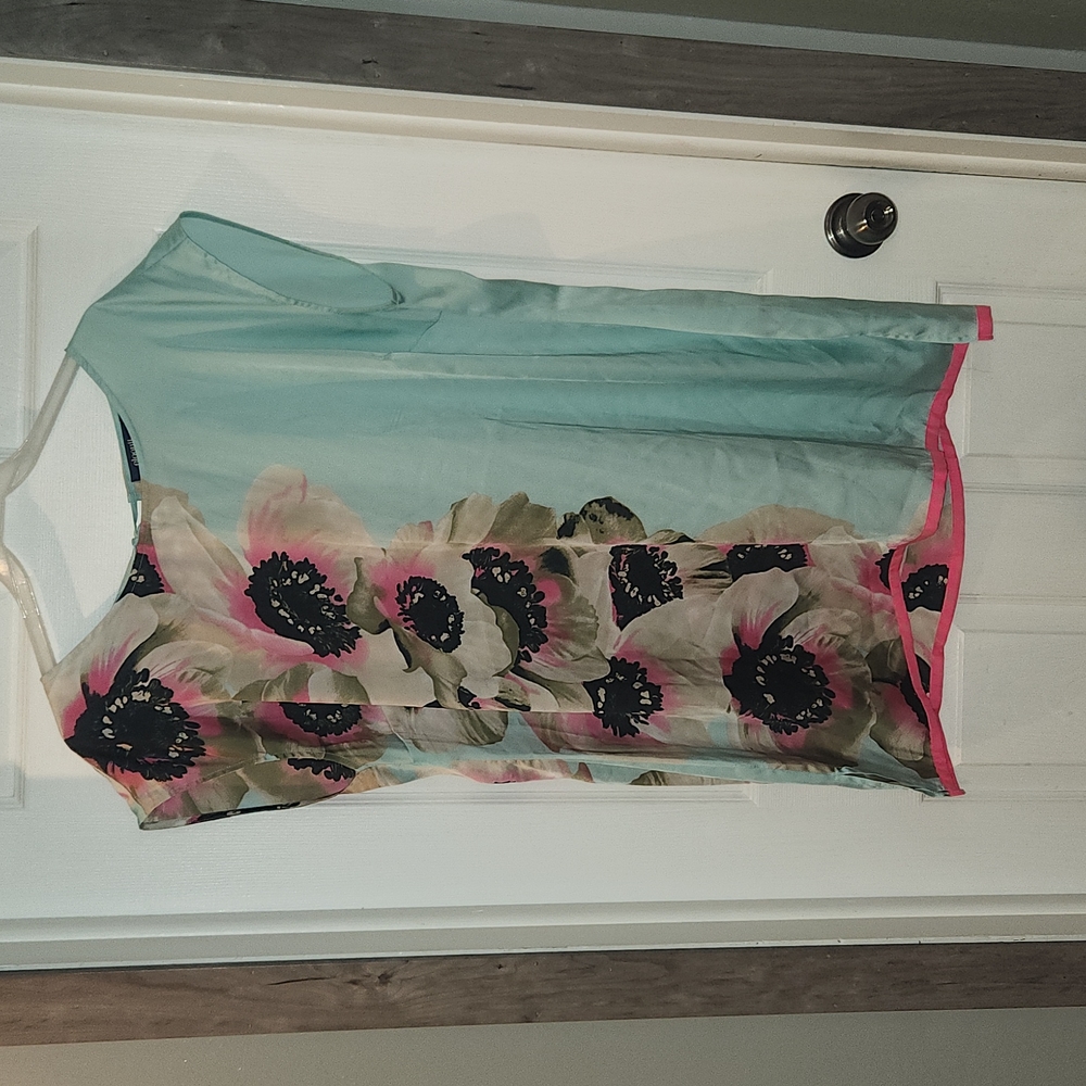Eloquii 16w silk slip dress/tunic